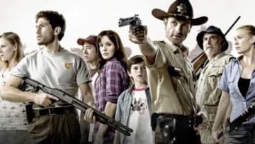 Season 1 cast promo poster. The Walking Dead. AMC
