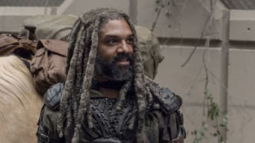 Khary Payton as Ezekiel - The Walking Dead _ Season 10, Episode 14 - Photo Credit: Jace Downs/AMC
