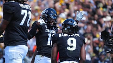 Deion Sanders had a hilarious clapback to doubters of his top Colorado football star transfer's ability to play both sides of the ball Mandatory Credit: Ron Chenoy-USA TODAY Sports