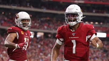 Larry Fizgerald Klyer Murray Arizona Cardinals (Photo by Christian Petersen/Getty Images)