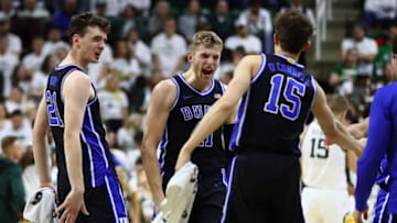 Duke basketball players (Photo by Gregory Shamus/Getty Images)
