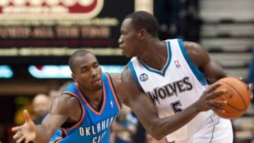 Gorgui Dieng had a fantastic finish to his rookie season and could be in for a big 2014-2015 season Mandatory Credit: Greg Smith-USA TODAY Sports