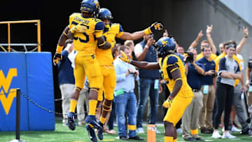 MORGANTOWN, WV - SEPTEMBER 09: Marcus Simms