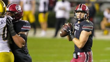 South Carolina Gamecocks quarterback Luke Doty (4). Mandatory Credit: Jeff Blake-USA TODAY Sports