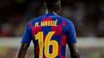 Moussa Wague of FC Barcelona. (Photo by Erwin Spek/Soccrates/Getty Images)