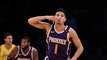 LOS ANGELES, CA - NOVEMBER 17: Devin Booker