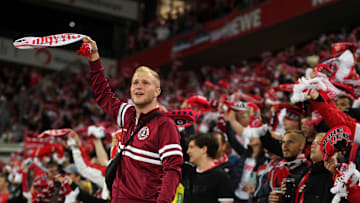 Der Star des Abends: Die Fans im RheinEnergieStadion