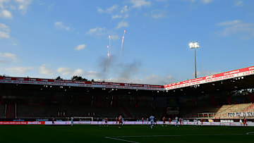Feuerwerk an der Alten Försterei