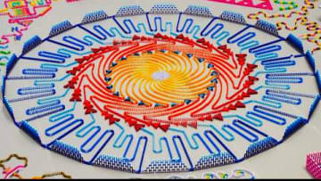 100,000 Dominoes - The Colossal Spiral | Destination Domino 2024