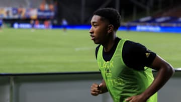 Toronto FC, Jahkeele Marshall-Rutty (15). Mandatory Credit: Aaron Doster-USA TODAY Sports