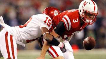Oklahoma Sooners, Nebraska Cornhuskers. (Photo by Tom Pennington/Getty Images)