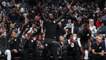 Brooklyn Nets Theo Pinson. Mandatory Copyright Notice: Copyright 2019 NBAE (Photo by Nathaniel S. Butler/NBAE via Getty Images)