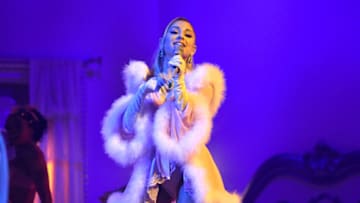 LOS ANGELES, CALIFORNIA - JANUARY 26: Ariana Grande performs at the 62nd Annual GRAMMY Awards on January 26, 2020 in Los Angeles, California. (Photo by John Shearer/Getty Images for The Recording Academy)