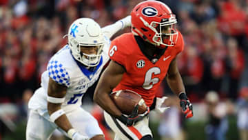 ATHENS, GA - NOVEMBER 18: Javon Wims (Photo by Daniel Shirey/Getty Images)