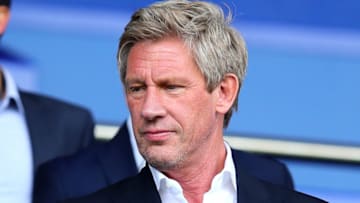 LIVERPOOL, ENGLAND - AUGUST 04: Director of Football of Everton Marcel Brands attends the pre-season friendly match between Everton and Valencia at Goodison Park on August 4, 2018 in Liverpool, England. (Photo by Chris Brunskill/Fantasista/Getty Images)