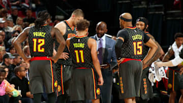 Head Coach Lloyd Pierce of the Atlanta Hawks (Photo by Cameron Browne/NBAE via Getty Images)