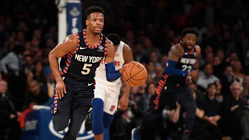 New York Knicks. Dennis Smith Jr. (Photo by Sarah Stier/Getty Images)