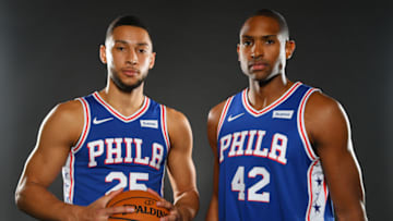 Ben Simmons, Al Horford | Philadelphia 76ers (Photo by Jesse D. Garrabrant/NBAE via Getty Images)