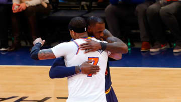 NEW YORK, NY - FEBRUARY 04: (NEW YORK DAILIES OUT) Carmelo Anthony