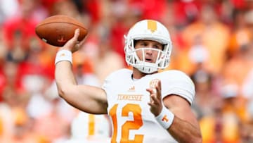 ATHENS, GA - SEPTEMBER 27: Nathan Peterman