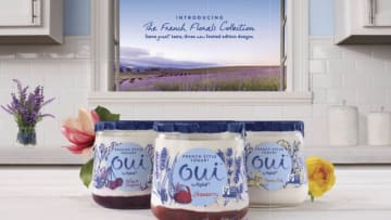 Oui Yogurt French Flowers, photo provided by Pui