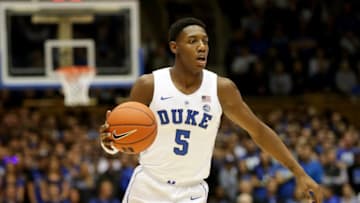 RJ Barrett. Duke Blue Devils. New York Knicks. (Photo by Streeter Lecka/Getty Images)