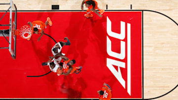 ACC logo as the Louisville Cardinals. (Photo by Joe Robbins/Getty Images)