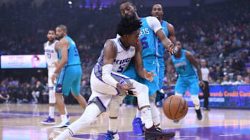 SACRAMENTO, CA - JANUARY 02: De'Aaron Fox