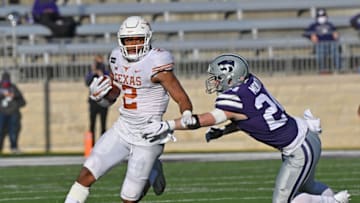 Roschon Johnson, Texas Football (Photo by Peter G. Aiken/Getty Images)