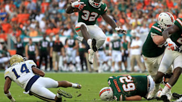 MIAMI GARDENS, FL - OCTOBER 14: Trayone Gray