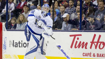 COLUMBUS, OH - OCTOBER 19: Andrei Vasilevskiy