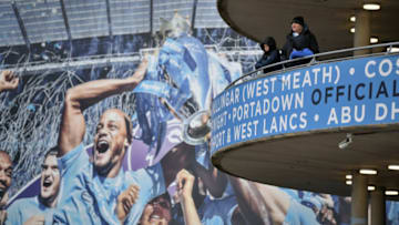 MANCHESTER, ENGLAND - JANUARY 26: General view outside the stadium prior to the FA Cup Fourth Round match between Manchester City and Burnley at Etihad Stadium on January 26, 2019 in Manchester, United Kingdom. (Photo by Michael Regan/Getty Images)
