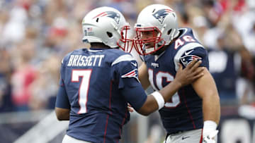 Jacoby Brissett (7) New England Patriots - Greg M. Cooper-USA TODAY Sports