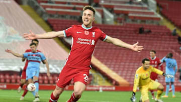 Liverpool, Diogo Jota (Photo by PETER POWELL/POOL/AFP via Getty Images)