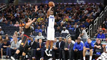 Orlando Magic guard Arron Afflalo (4) --The Orlando Magic hots the Atlanta Hawks at Amway Center, on Wednesday, December 6, 2017.The Magic won the game in overtime play 110-106. (Ricardo Ramirez Buxeda/Orlando Sentinel/TNS via Getty Images)
