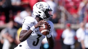 LOUISVILLE, KENTUCKY - OCTOBER 05: Micale Cunningham #3 of the Louisville Cardinals throws a pass in the game against the Boston College Eagles at Cardinal Stadium on October 05, 2019 in Louisville, Kentucky. (Photo by Justin Casterline/Getty Images)