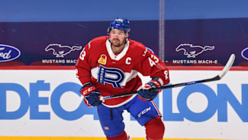 MONTREAL, QC - FEBRUARY 19: Xavier Ouellet. (Photo by Minas Panagiotakis/Getty Images)