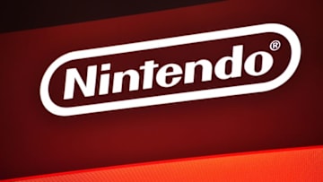 The logo of Japan's Nintendo Co. is displayed at a presentation in Tokyo on January 13, 2017.Nintendo on January 13 unveiled its new Switch game console, which works both at home and on-the-go, as it looks to offset disappointing Wii U sales and go head to head with rival Sony's hugely popular PlayStation 4. / AFP / KAZUHIRO NOGI (Photo credit should read KAZUHIRO NOGI/AFP/Getty Images)