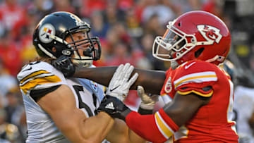 Kansas City Chiefs Ukeme Eligwe. (Photo by Peter G. Aiken/Getty Images)