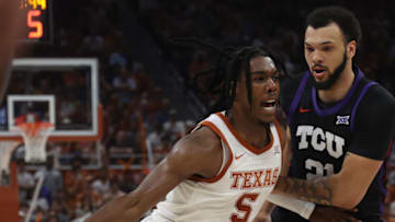 Marcus Carr, Texas basketball (Photo by Chris Covatta/Getty Images)