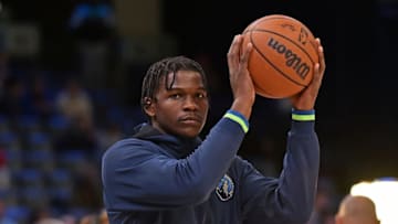 Anthony Edwards of the Minnesota Timberwolves. (Photo by Justin Ford/Getty Images)