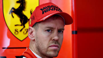 Sebastian Vettel, Ferrari, Formula 1 (Photo by Charles Coates/Getty Images)