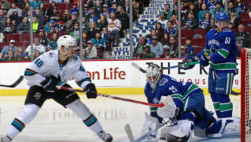VANCOUVER, BC - MARCH 17: Tomas Hertl