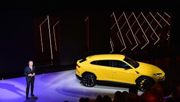 SANT'AGATA BOLOGNESE, ITALY - DECEMBER 04: Maurizio Reggiani attends LAMBORGHINI URUS WORLD PREMIERE on December 4, 2017 in Sant'Agata Bolognese, Italy. (Photo by Jacopo Raule/Getty Images for Lamborghini)