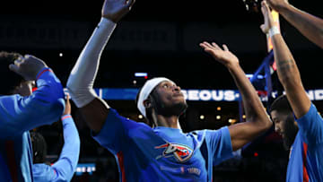 Shai Gilgeous-Alexander #2 of the Oklahoma City Thunder (Photo by Ian Maule/Getty Images)