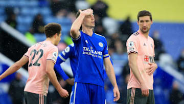 Jonny Evans of Leicester City (Photo by Lindsey Parnaby - Pool/Getty Images)