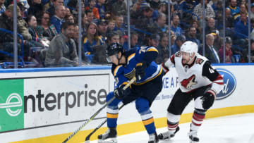 ST. LOUIS, MO - NOVEMBER 9: Oskar Sundqvist