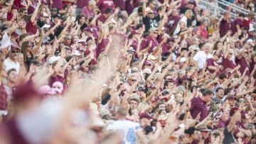 TALLAHASSEE, FL - OCTOBER 01: Florida State Seminoles fans during the game against the North Carolina Tar Heels at Doak Campbell Stadium on October 1, 2016 in Tallahassee, Florida. (Photo by Jeff Gammons/Getty Images)