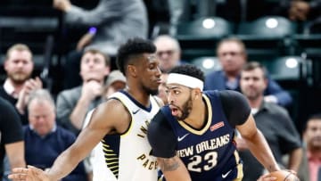 INDIANAPOLIS, IN - NOVEMBER 07: Anthony Davis
