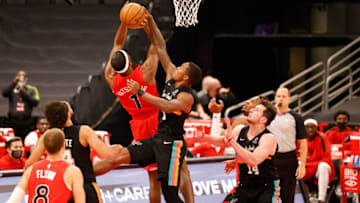 New OKC Thunder player and former: Raptors guard Paul Watson (1): Nathan Ray Seebeck-USA TODAY Sports